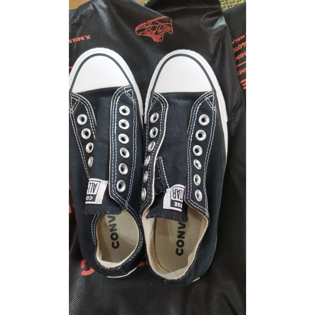 Preloved Sepatu Converse CTAS Slip-On Original 100%