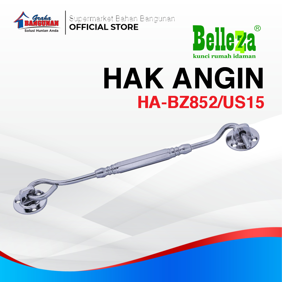 BELLEZZA HAK ANGIN HA-BZ852/US15 PENAHAN JENDELA ( WINDOW LOCK )