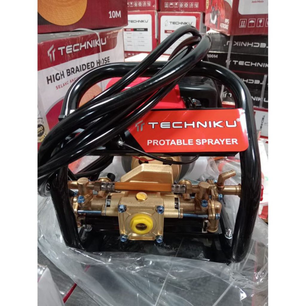 Table sprayer 2tak tu26 lengkap selang 20meter mesin penyiram tanaman 2 tak komplit selang 20m