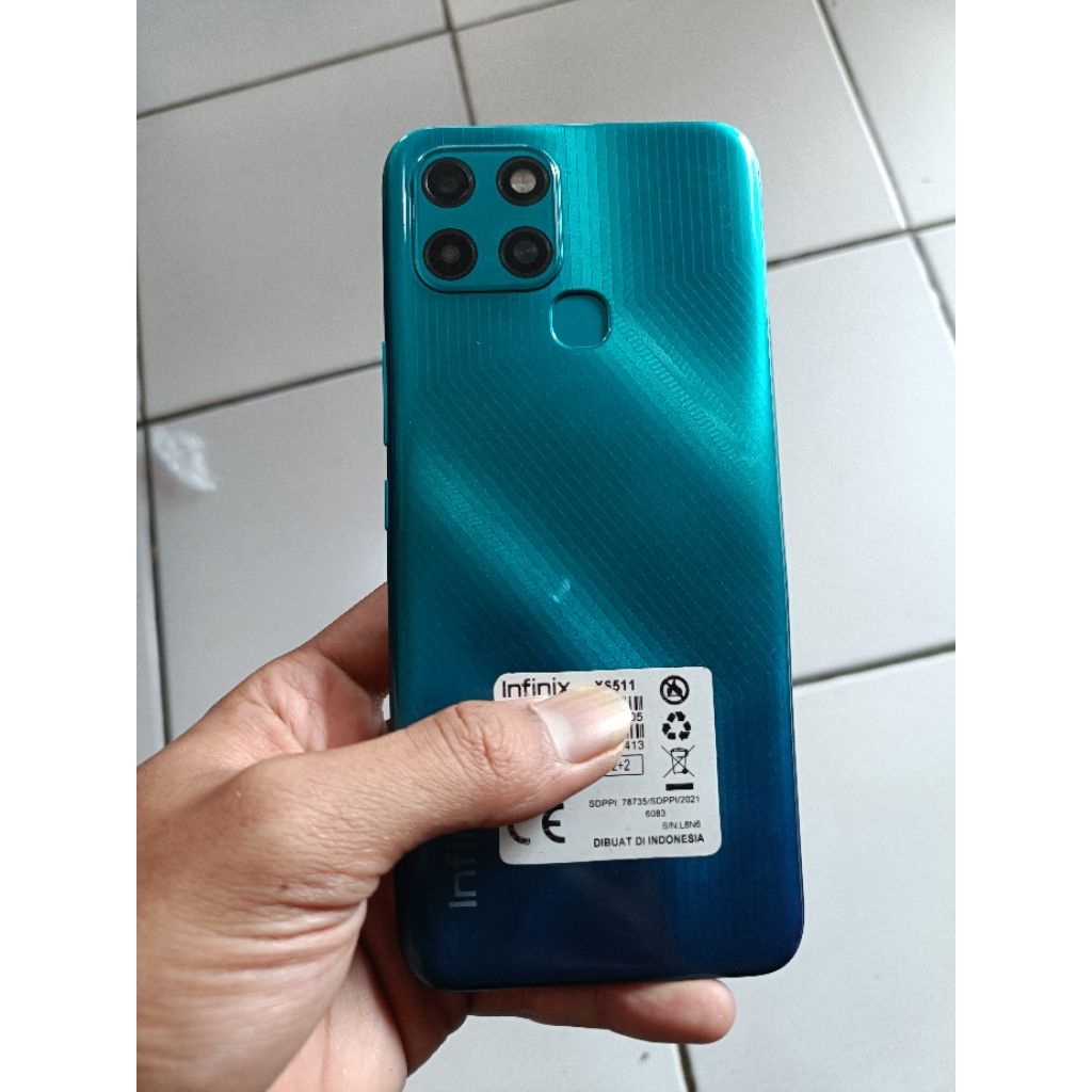 INFINIX SMART 6 NOPOLA MINUS LCD, NORMAL BERGARANSI