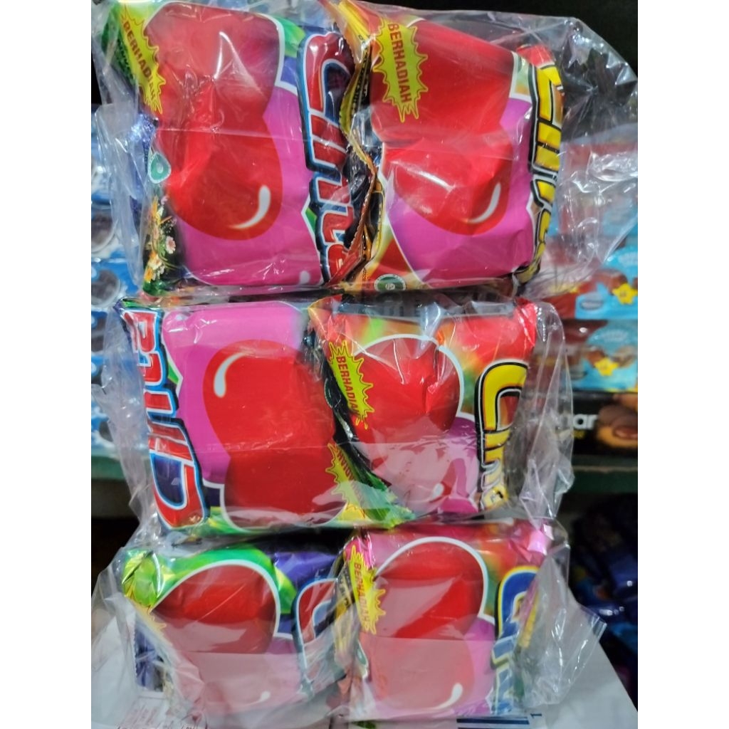 Ciki Cinta Berhadiah Uang Tunai Dan Mainan Jika Beruntung ( 1 Bungkus isi 10 Pcs )