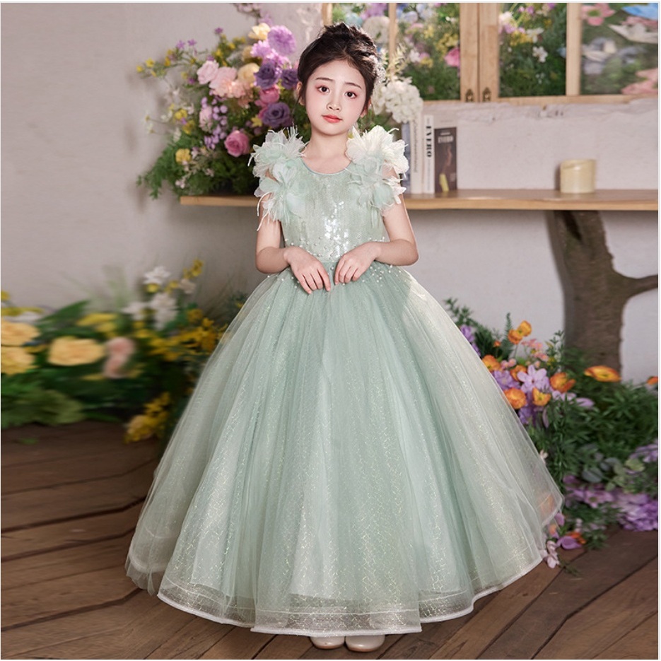 GAUN 2828 Gaun pesta anak perempuan terbaru dress natal anak import GAUN NATAL PREMIUM