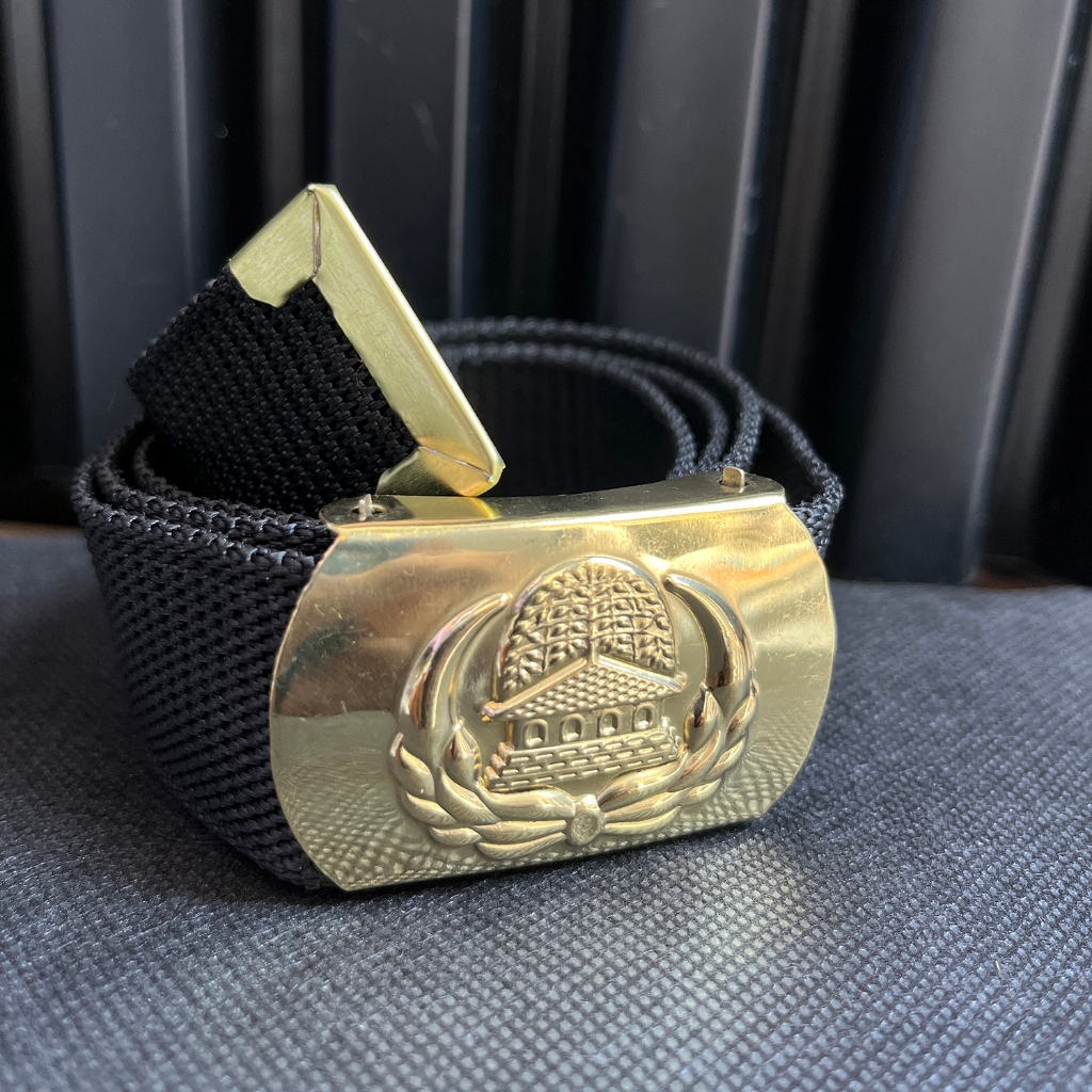 Sabuk korpri kuningan mengkilap murah braso standart