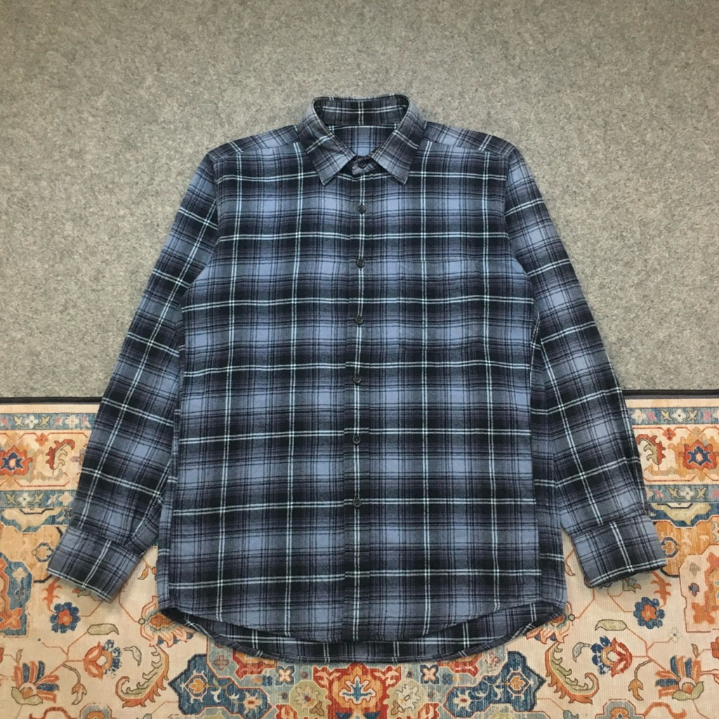 Kemeja Flannel Uniqlo