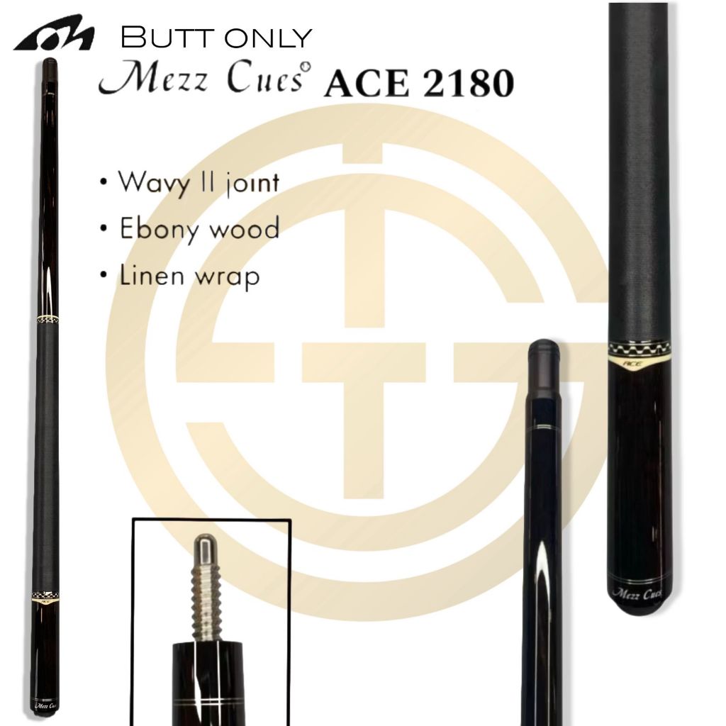 Butt Only Mezz ACE-2180 New - Stick Play Billiard
