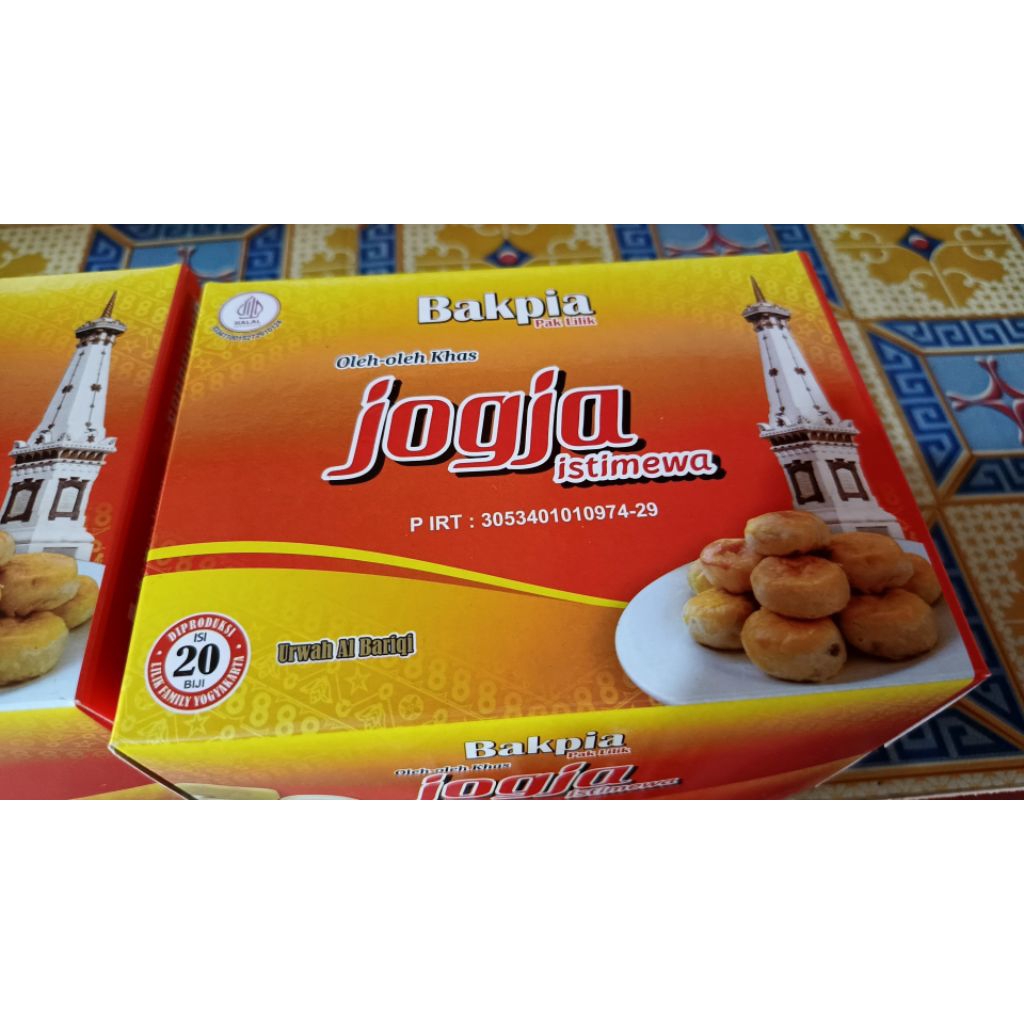 Bakpia(vacuum) Jogja Istimewa isi 20pcs