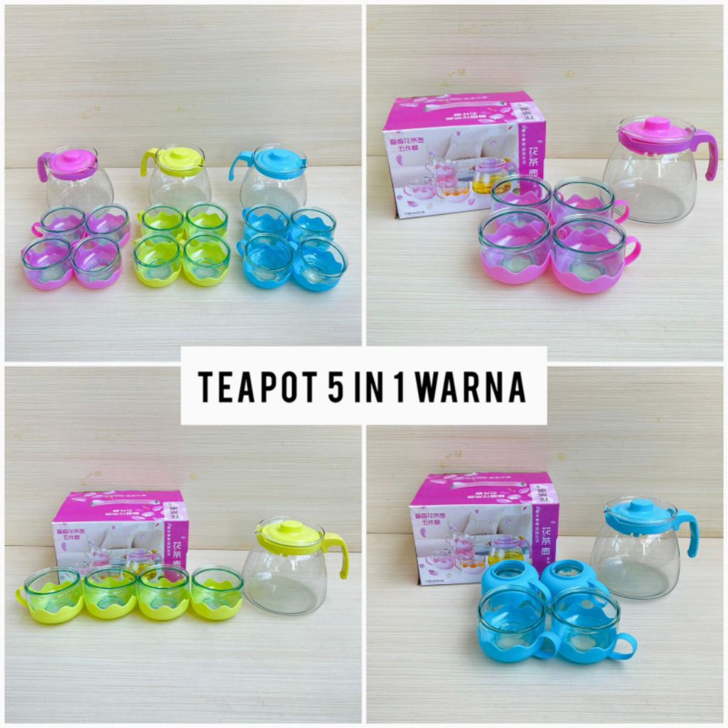 Teapot Set 5in1