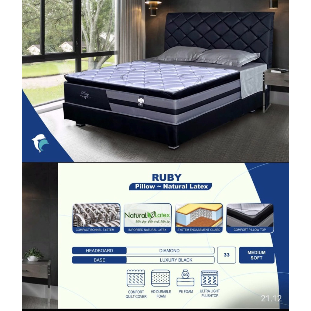 SPRINGBED OCEAN RUBY