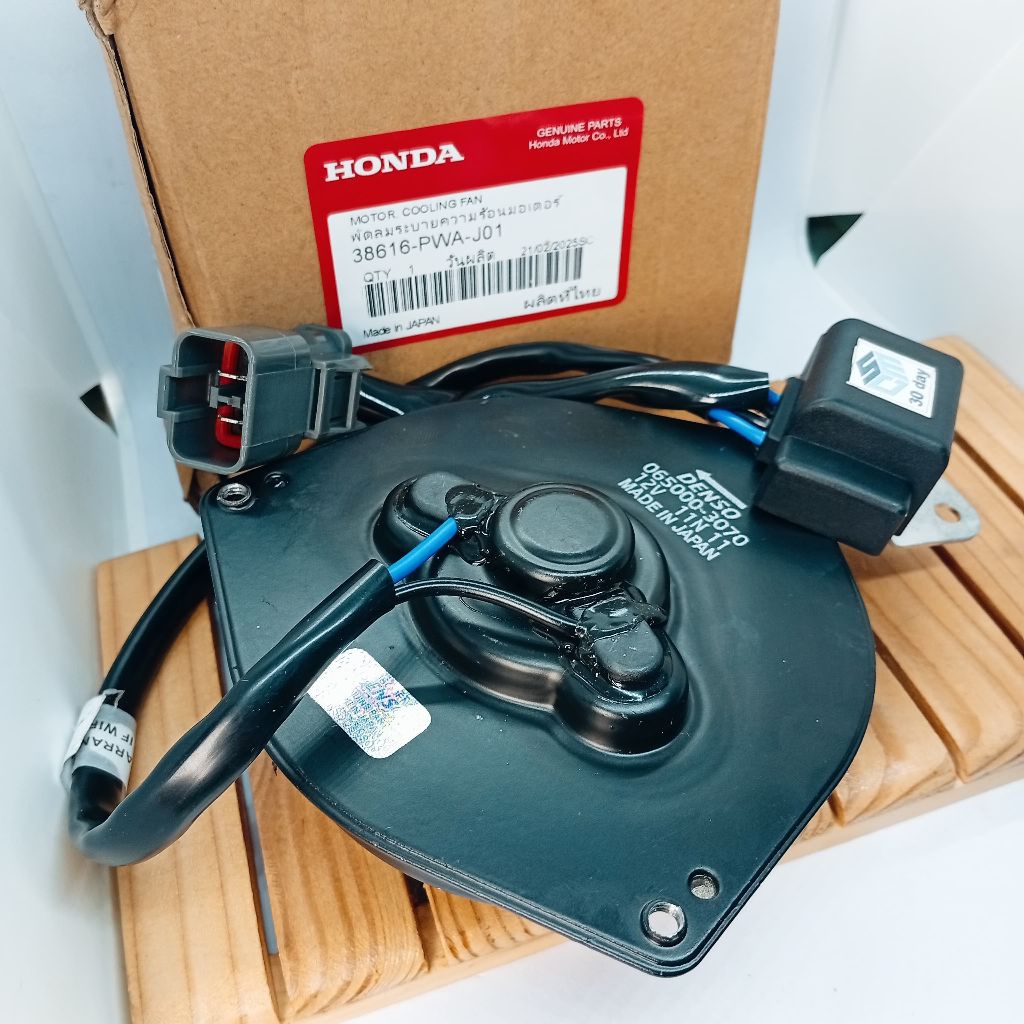 Motor Fan AC Motor Extra Fan 38616-PWA-J01 Honda Jazz GD3 Accord Maestro Accord Cielo Accord S84 Vti
