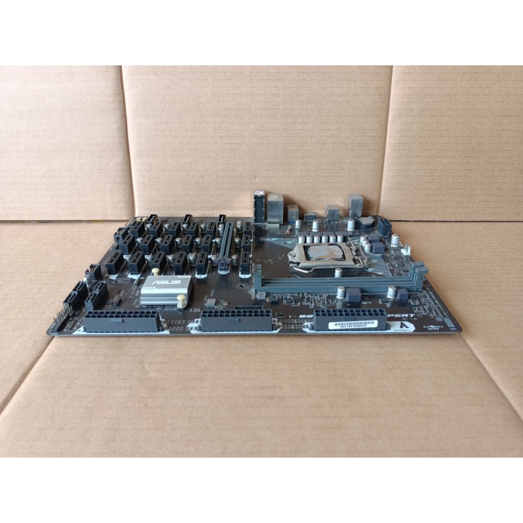 Motherboard Asus B250 Mining Expert Intel G4560 Bagus