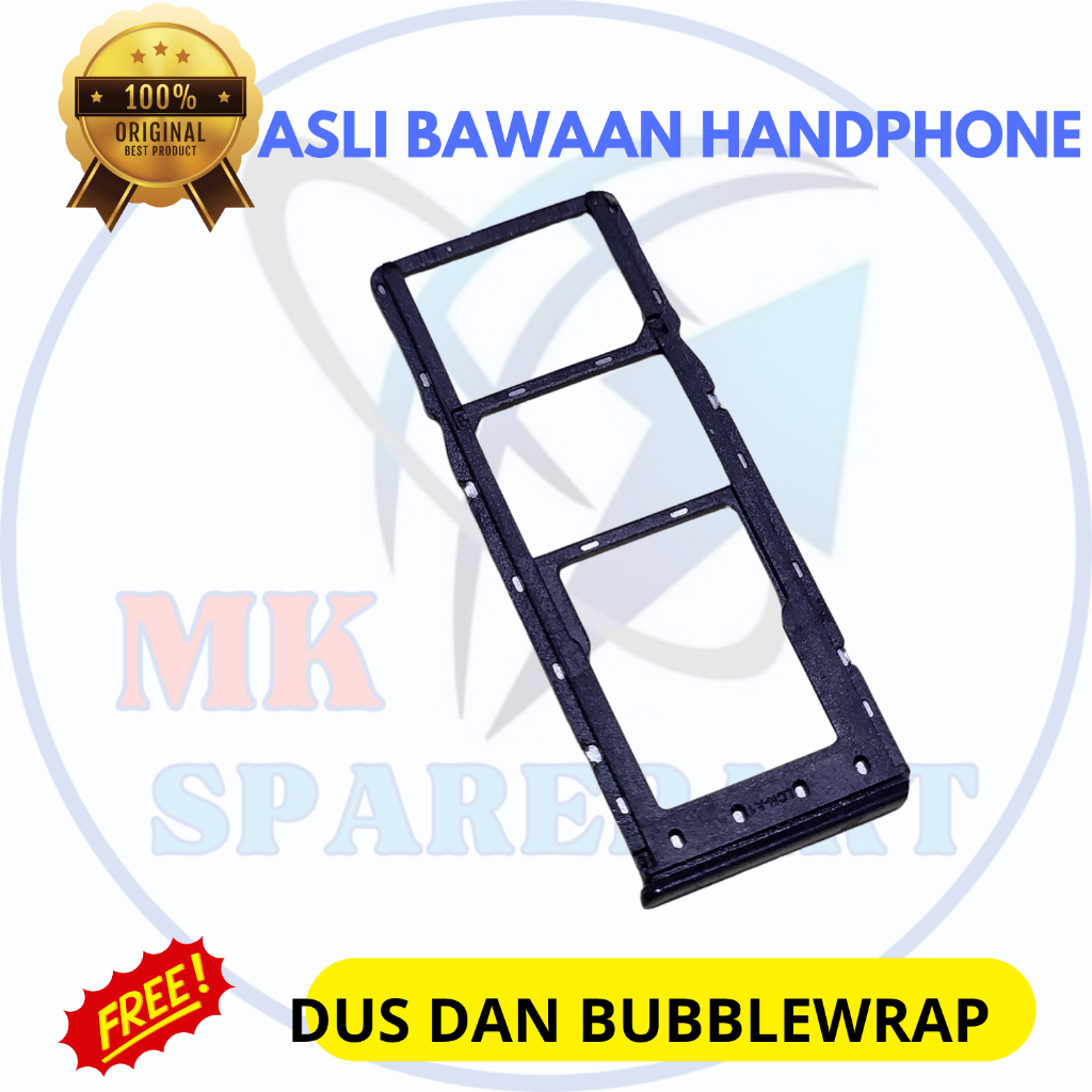 Simtray simcard wadah kartu hp Infinix S4- asli original copotan cabutan bawaan