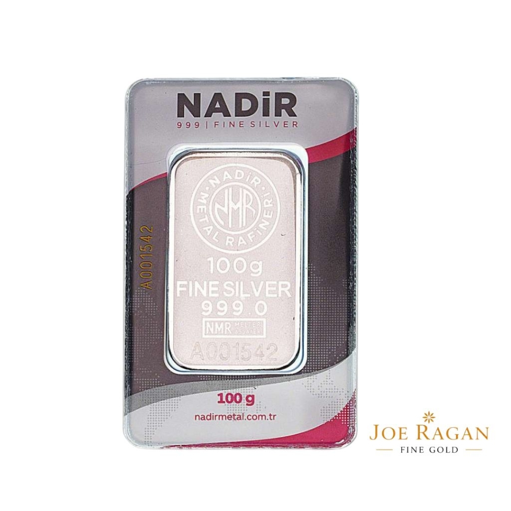 Perak Batangan Cast Bar press card Nadir Metal Turki