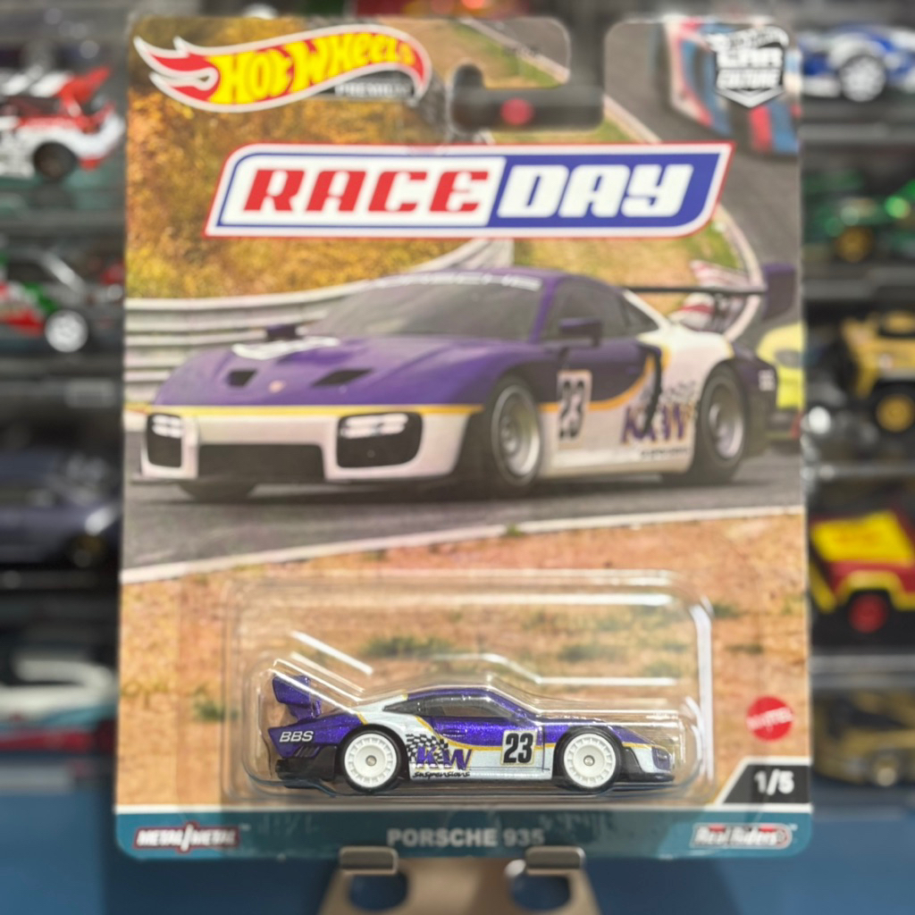 Hot Wheels Premium Porsche 935 - Race Day - Japan Sticker [Free Protector] | HW Car Culture