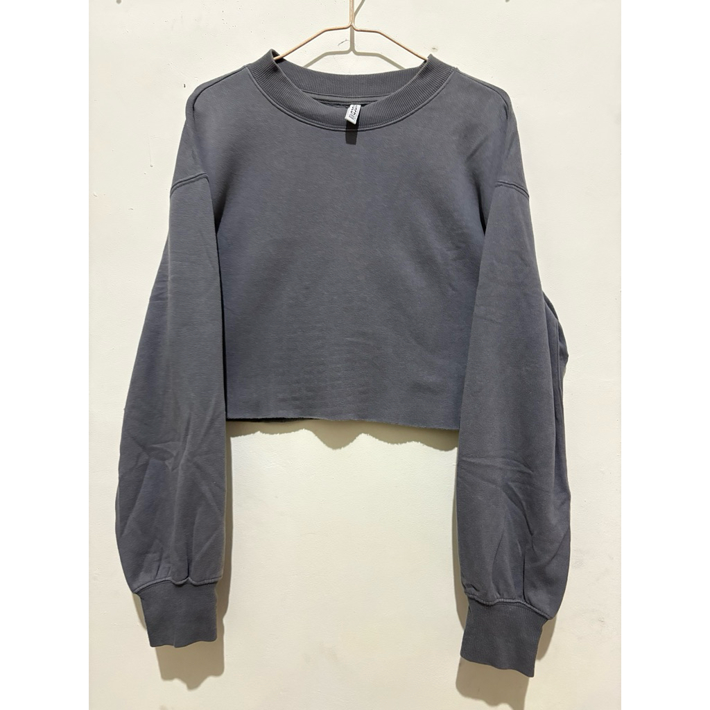 Sweater crop top H&M second
