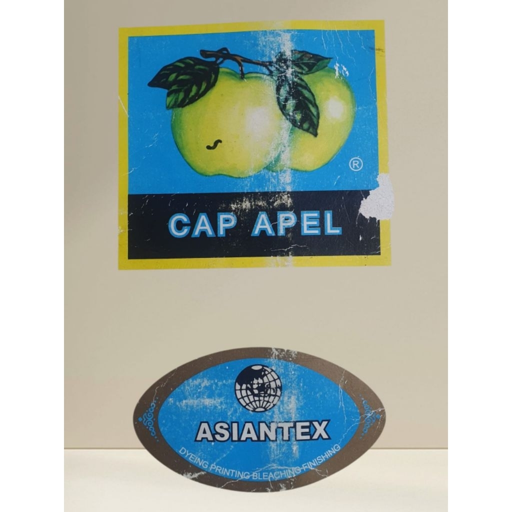 Kain Bahan Tetoron/Tc Cap Apel Asiantex 30Yard Per Roll/Pcs