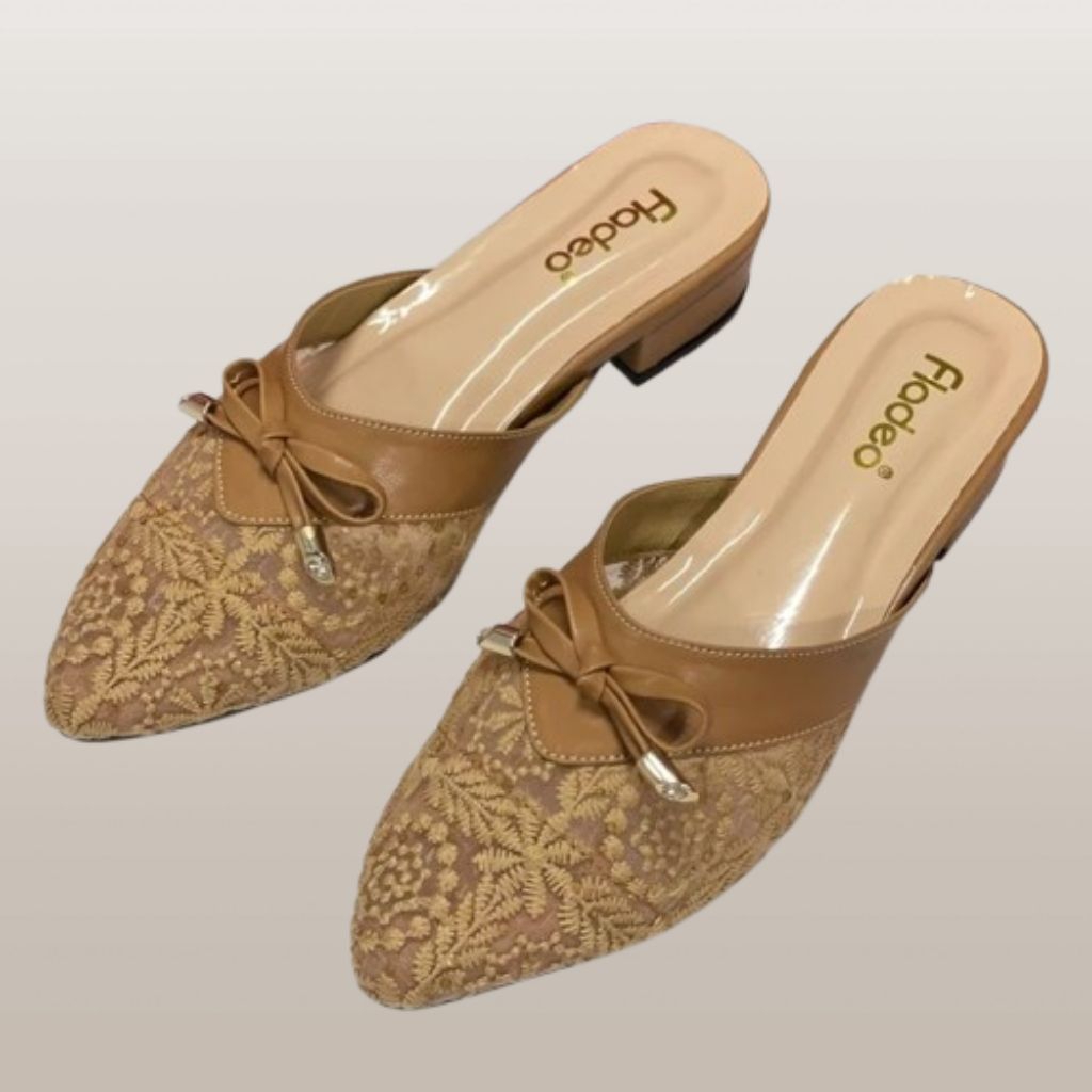 Fladeo Selop Heels 3cm Wanita J01