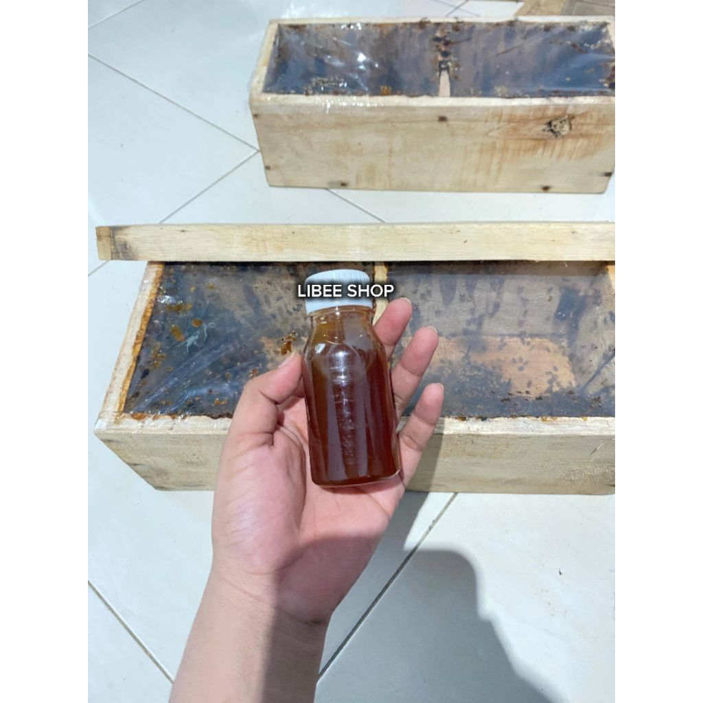 MADU LEBAH BAMBU / KLANCENG PREMIUM 110 GRAM TANPA CAMPURAN 100% MURNI