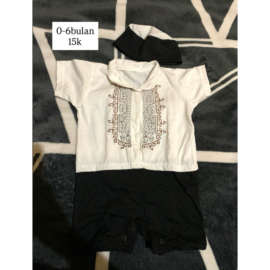 baju koko bayi 0-6bulan