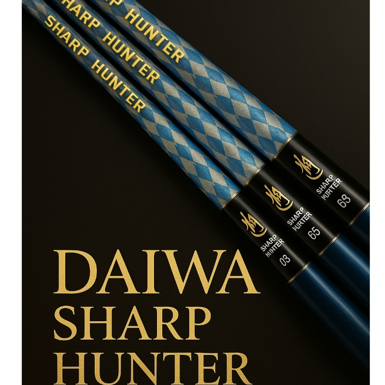 Joran Tegek DAIWA SHARP HUNTER – Joran Pancing Carbon Premium Desain Modern