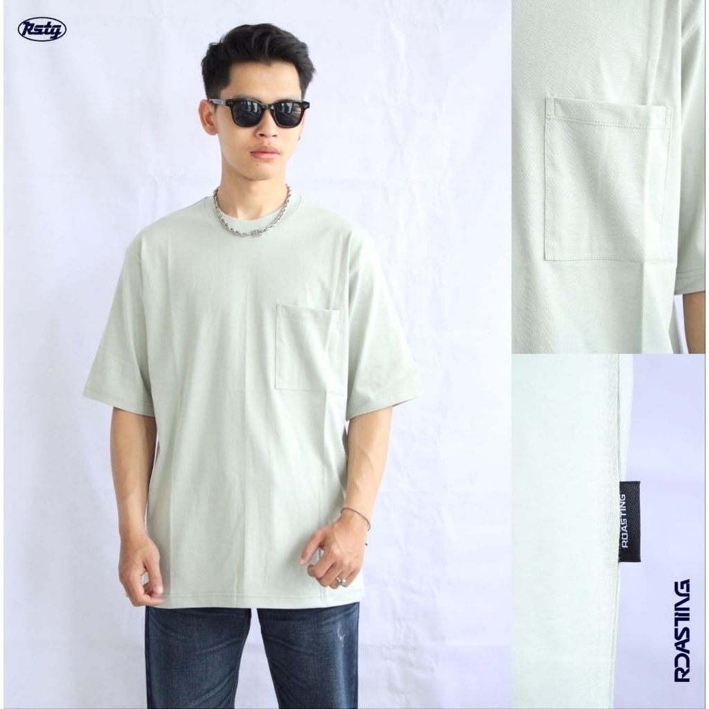 Kaos Oversize pocket Merk Roasting Original