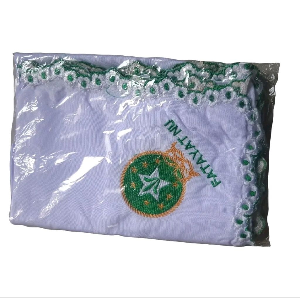 kerudung segi empat/jilbab segi empat fatayat NU motif bunga terbaru jilbab fatayat NU nasional resm