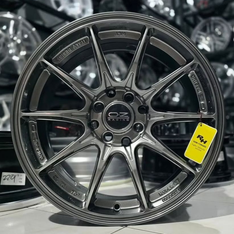 velg oz hyper gt ring 16 pcd 4x100 - 4x114,3 velg racing ring 16 cocok untuk avanza xenia livina vel