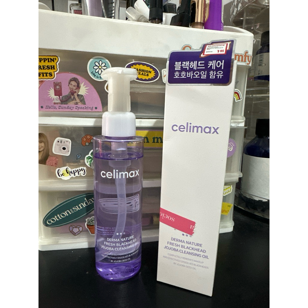 Celimax Derma Nature Fresh Blackhead Jojoba Cleansing Oil
