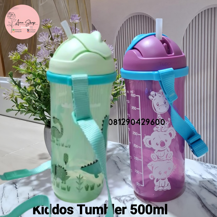 Tupperware Kiddos Tumbler 500 Ml - Botol Minum Anak