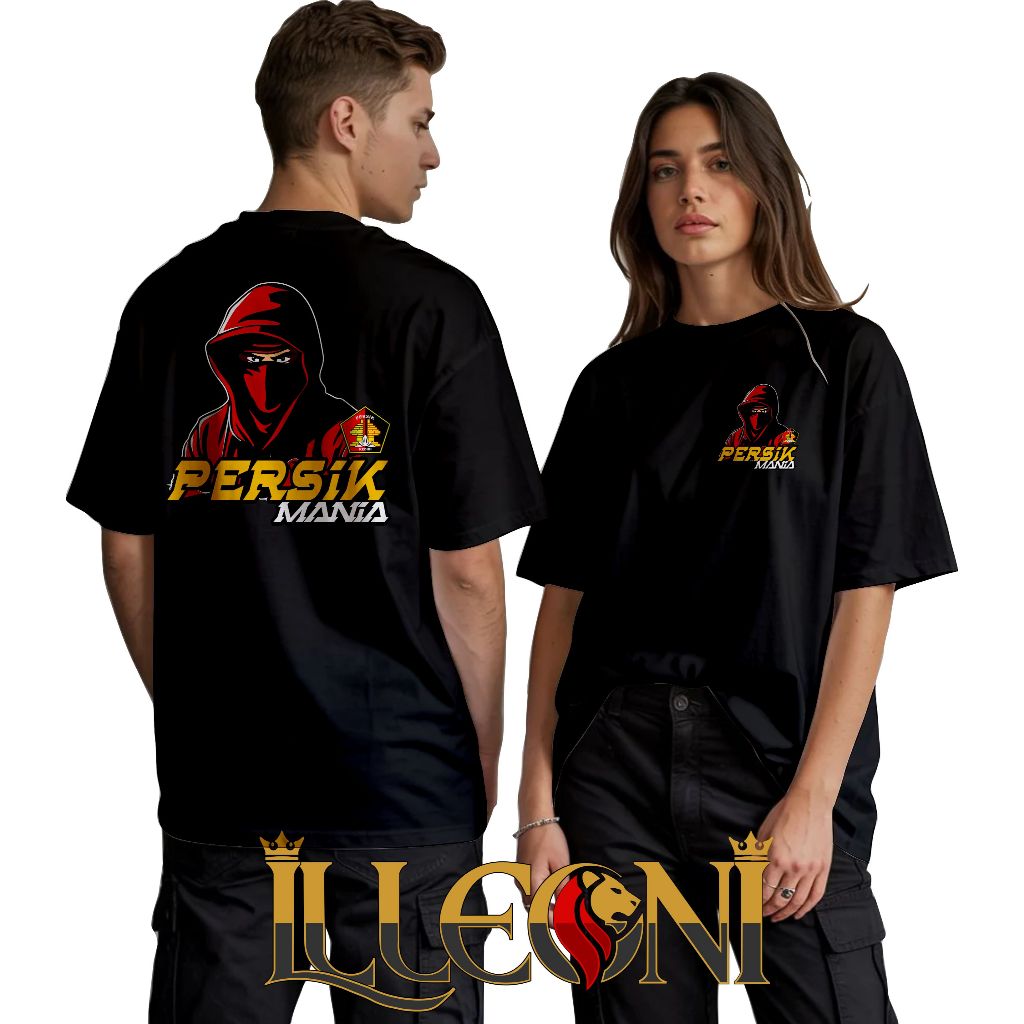 BIG SIZE (S-5XL) Kaos Persik Mania / Kaos Persik Kediri/kaos Laskar Macan Putih/ Kaos Pria Wanita
