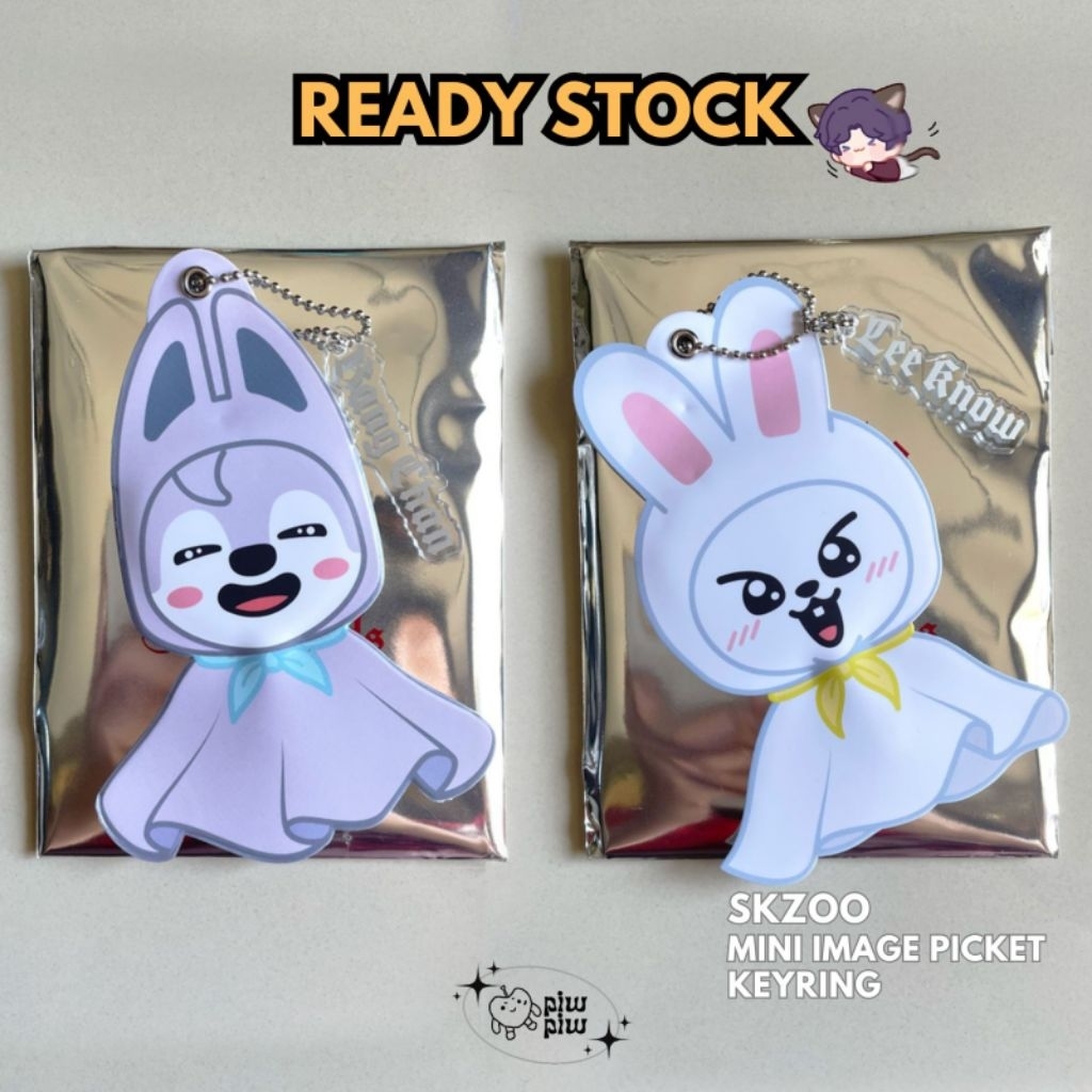 [OFFICIAL] Stray Kids Mini DominATE Image Picket Impick SKZOO WolfChan Leebit Keychain Japan Pop Up 