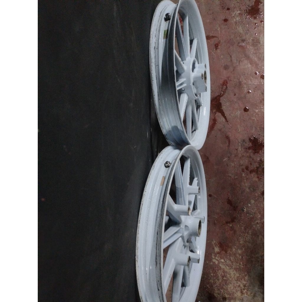 velg rcb sp811 satria fu/fi second original putih original