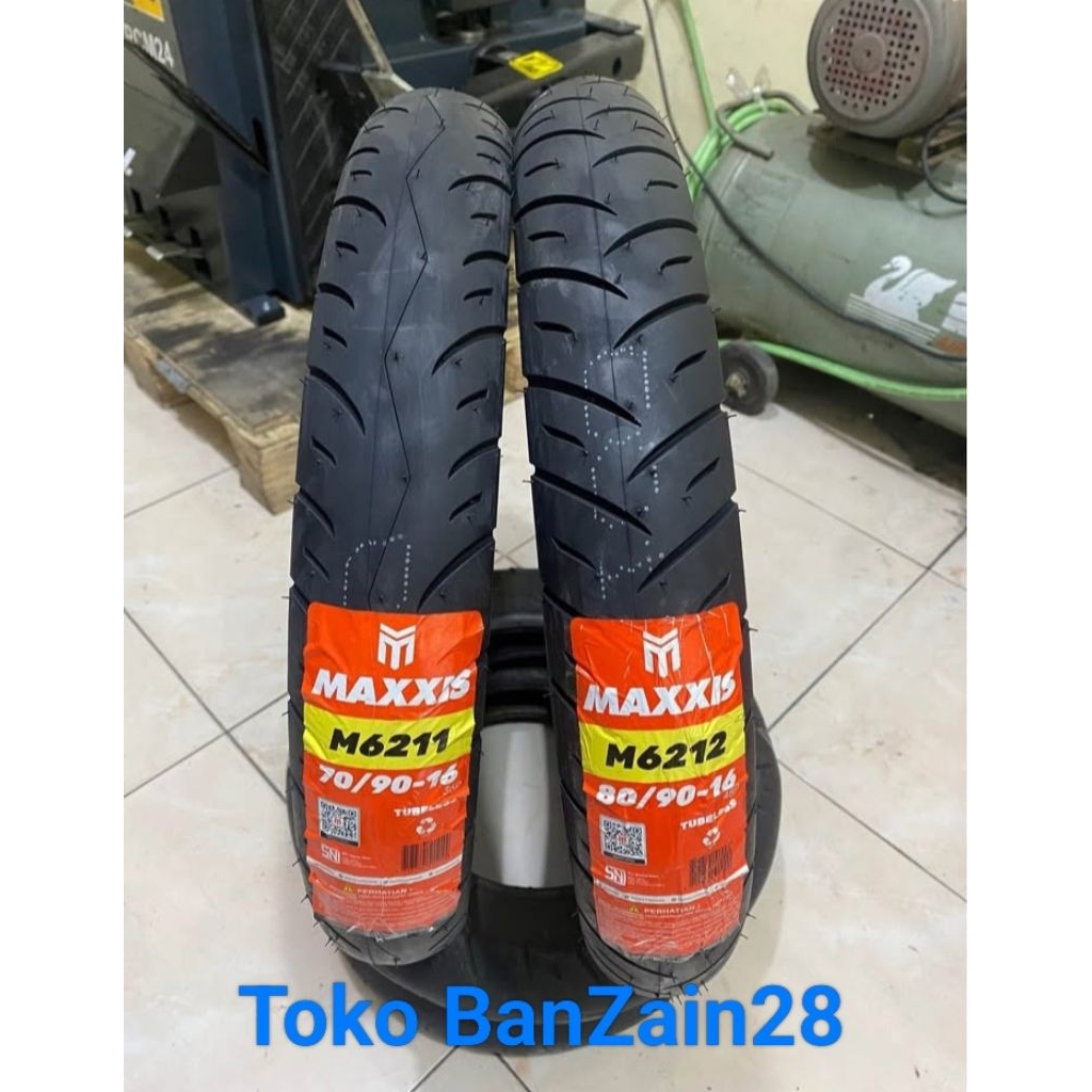 BAN LUAR MAXXIS RING 16 TUBLESS SKYWAVE NOUVO DLL