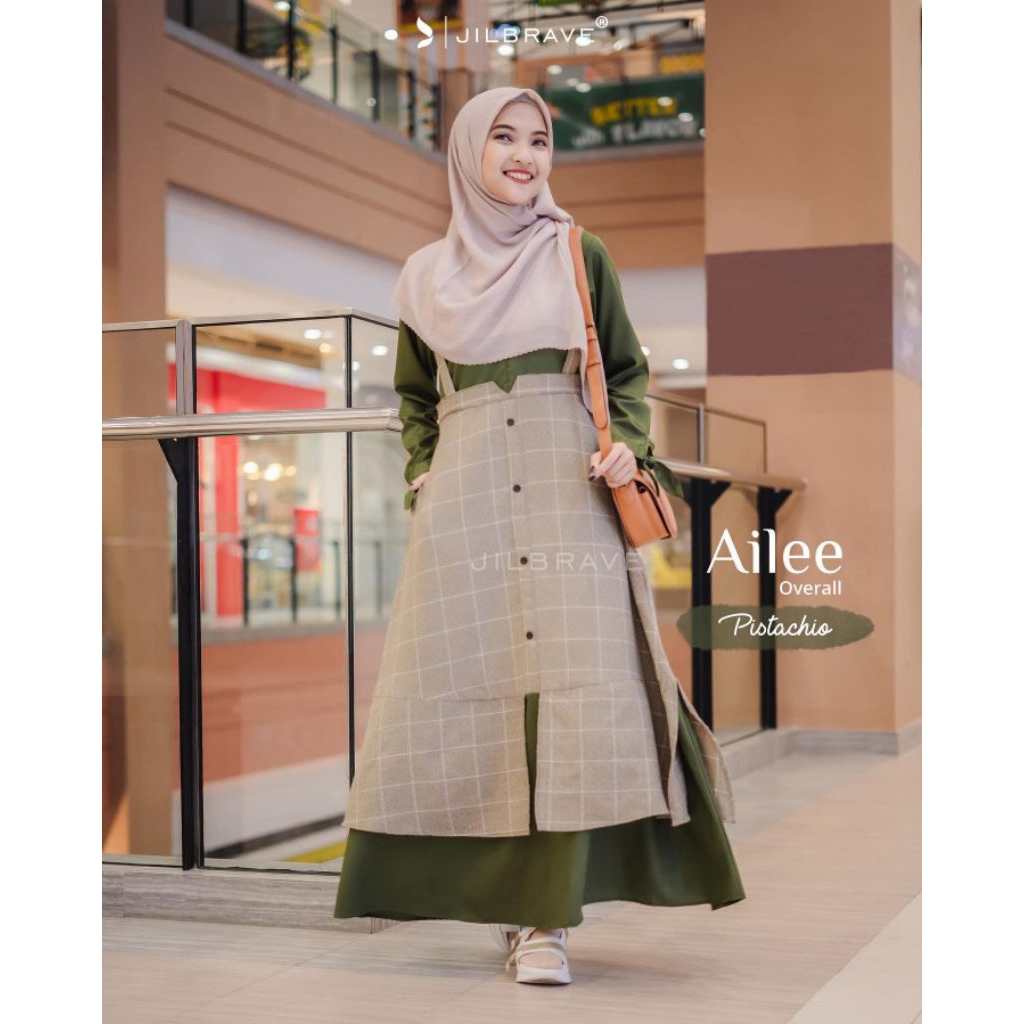 Ailee Overall Dress by Jilbrave