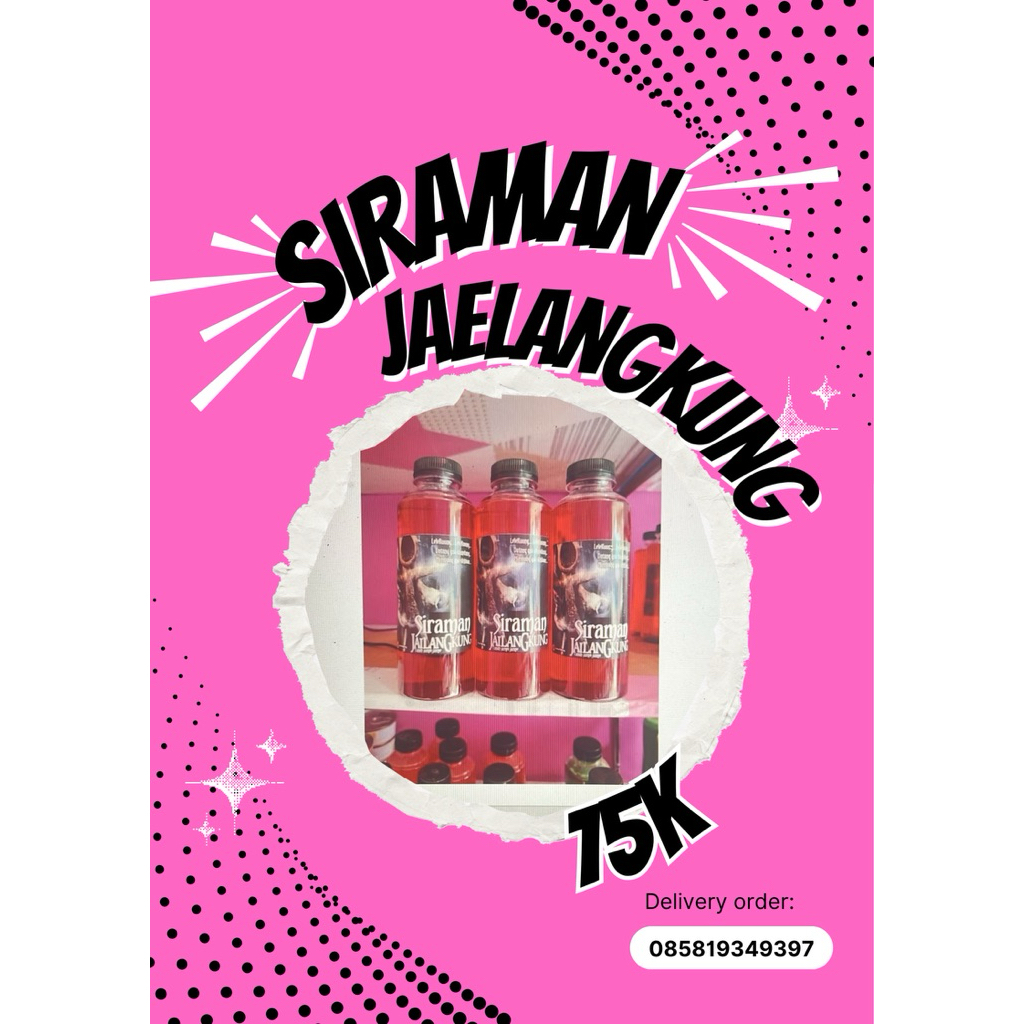 Siraman Jailangkung EYNOA FISHING (TOKO JOE)