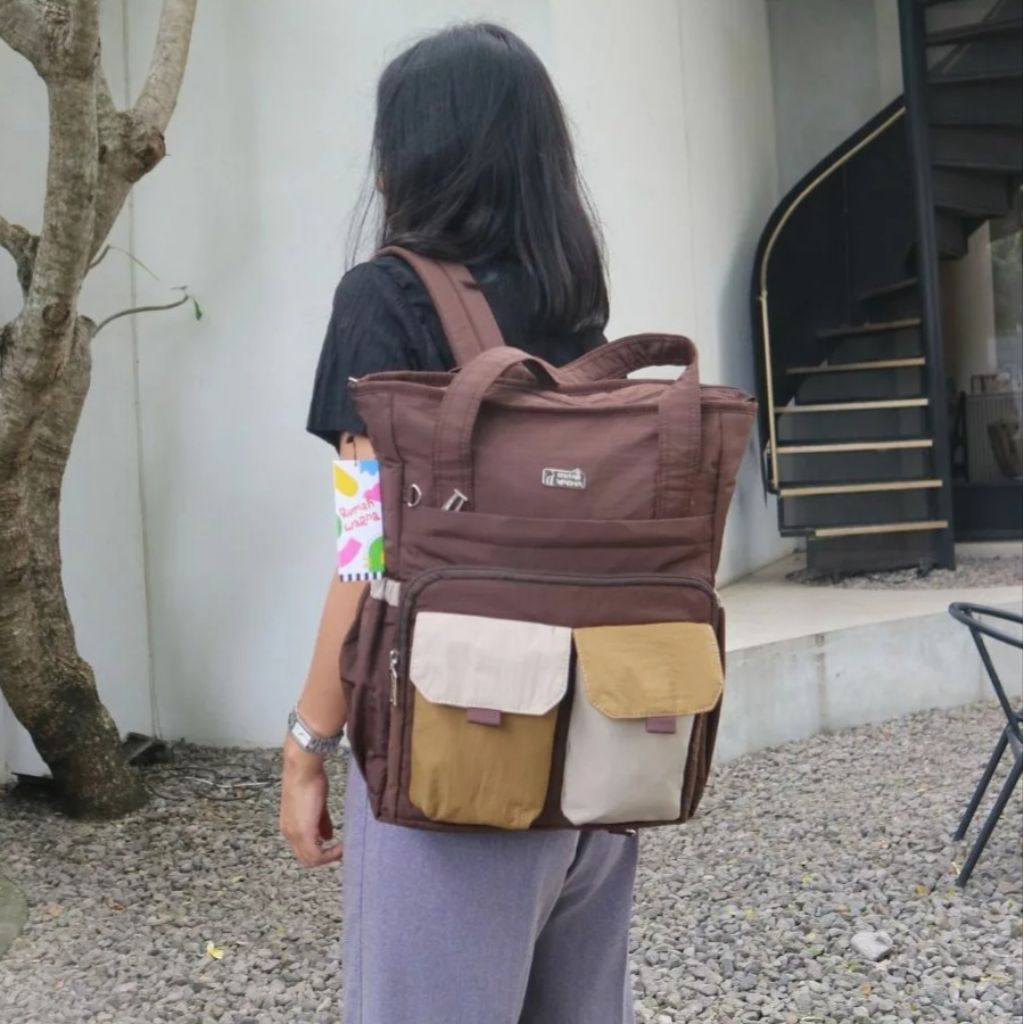 Tas Ransel Totebag Carryon Rumah Warna