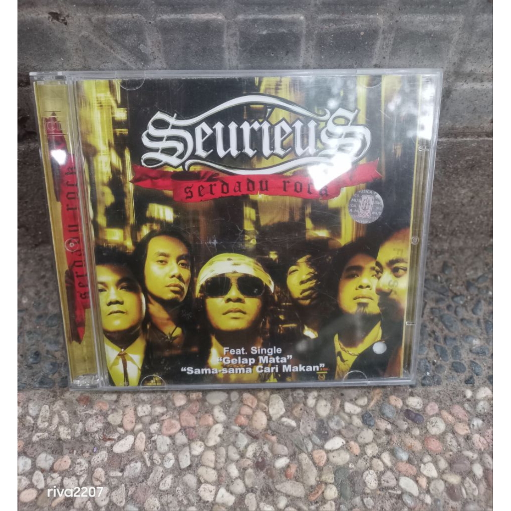 cd seurieus - serdadu rock - album