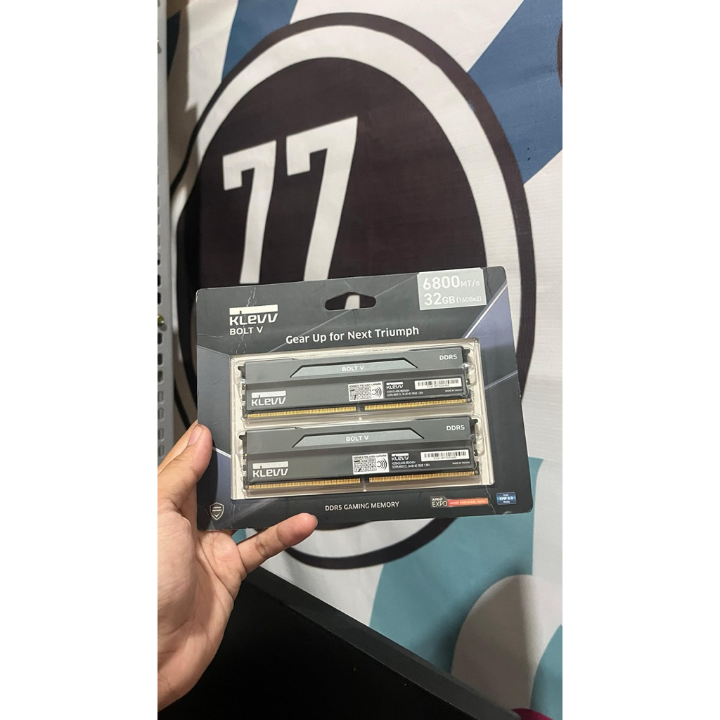 RAM DDR5 Klevv Bolt V 32GB Kit 6800 CL34