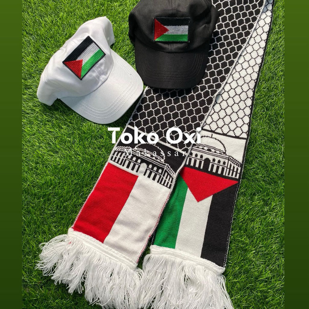 Syal Palestina - Topi palestina
