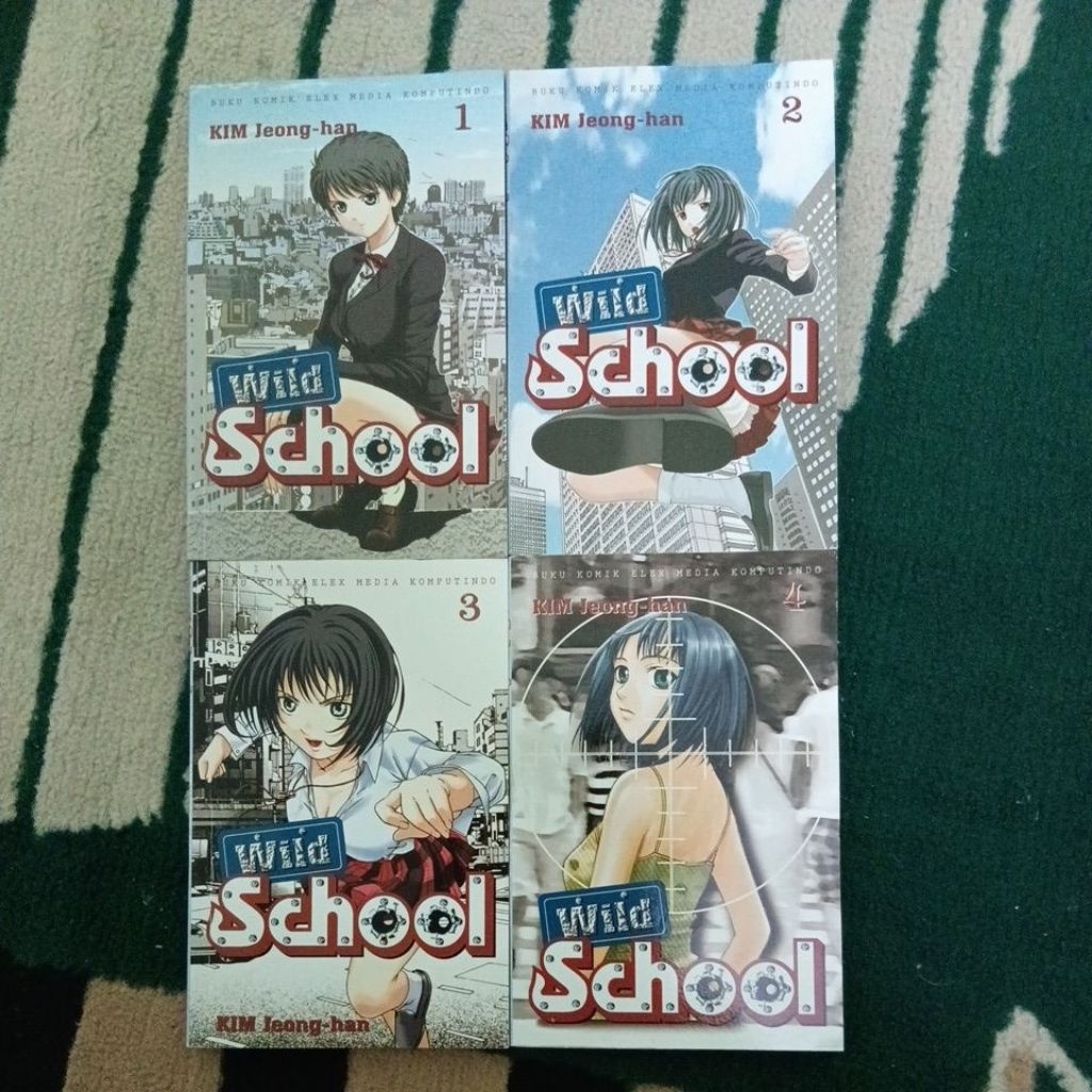 Komik Wild School vol 1-4 tamat