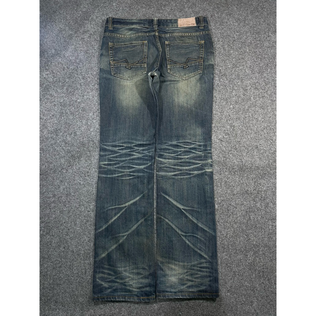 Celana jeans fading Carpe Diem second