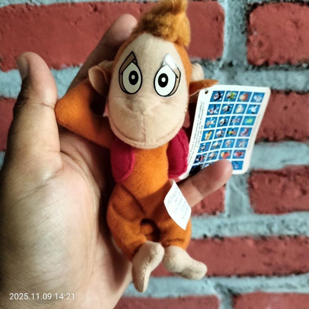 BONEKA KECIL BINATANG - WINNIE THE POOH DISNEY - BINATANG TY - MONYET ALADIN