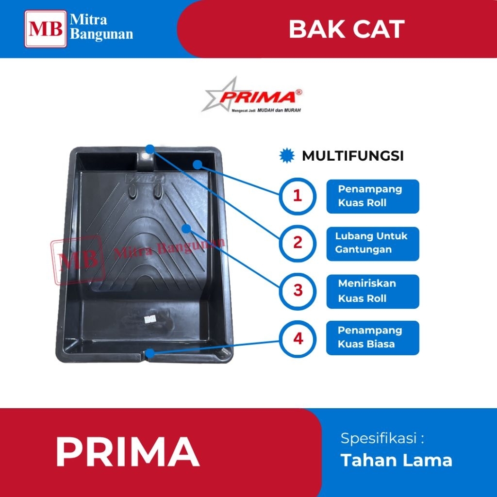 Bak / Wadah Cat Merk Prima