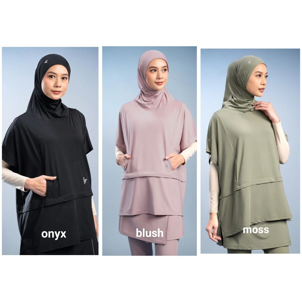LADY FIT STRIVE HIJAB VEST by HEYLOCAL