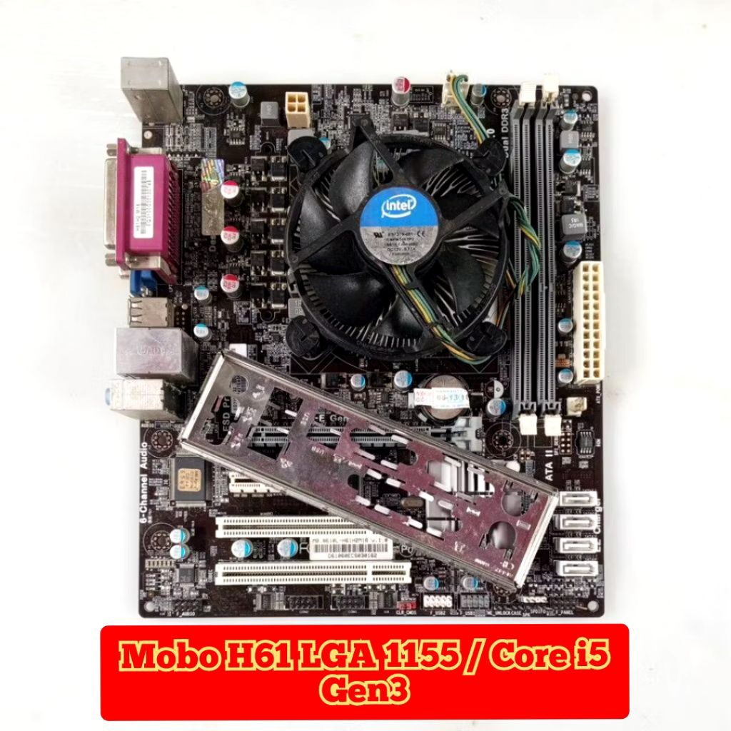 Motherboard H61 Core i5 gen 3 Generasi 3 - Motherboard core i5 gen 3
