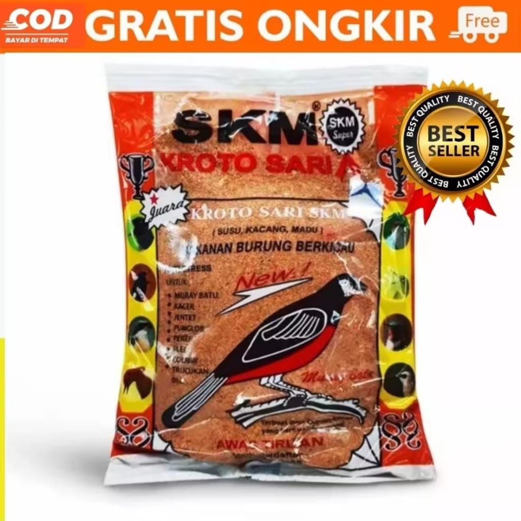 SKM krotosari pakan burung murai Kacer cendet jadi gacor