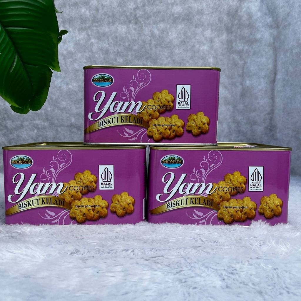 Yam Cookies Biskuit Keladi | Yam Monsta Biskuit Keladi | Biskuit Malaysia