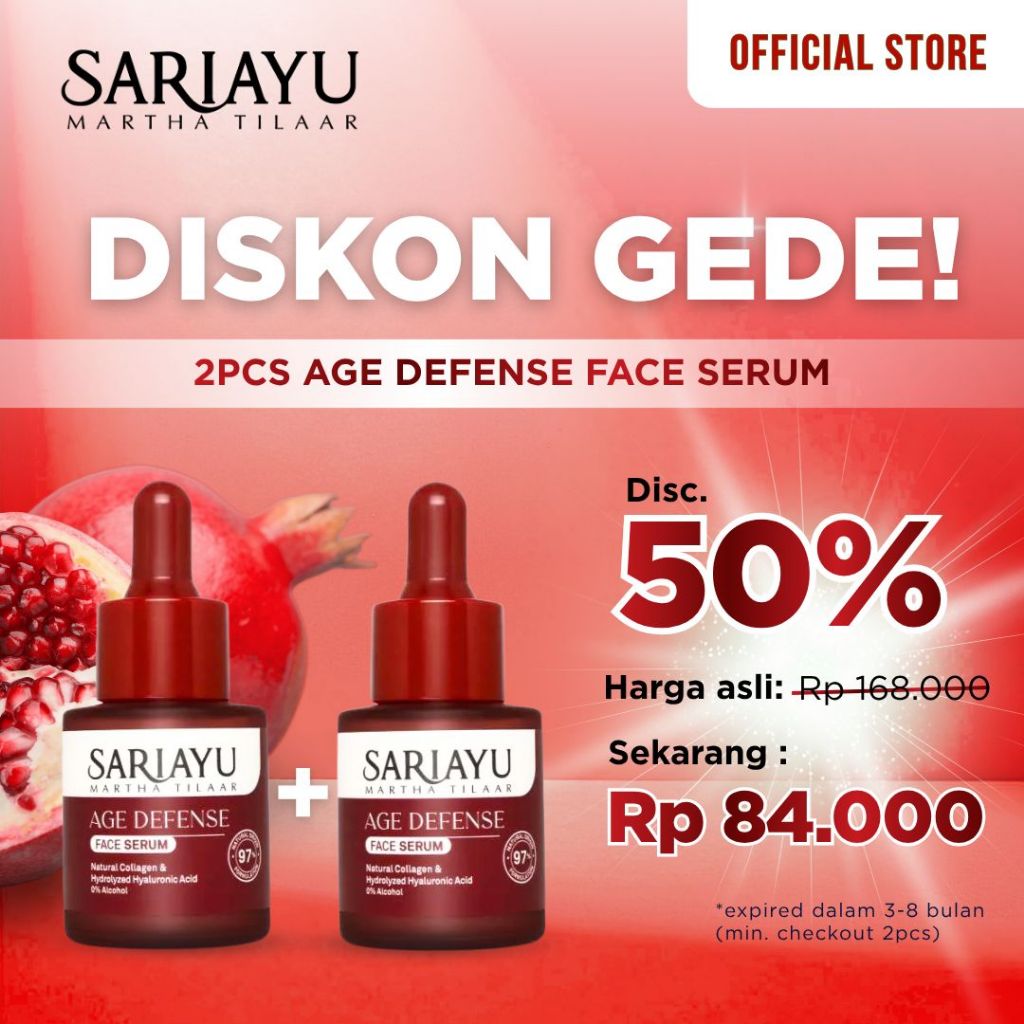 [Near ED] Sariayu Age Defense Face Serum 20 ml (WH003)