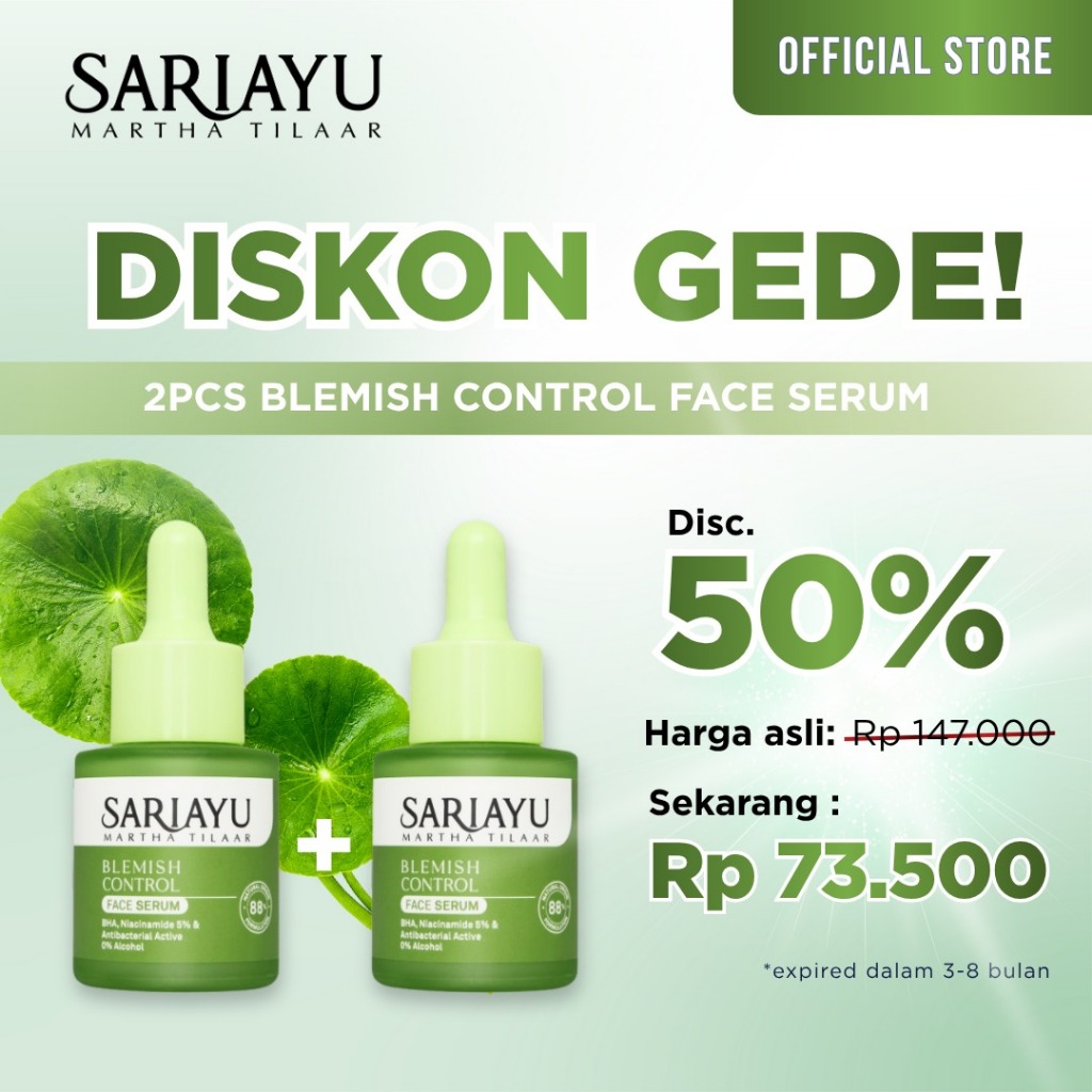 [Near ED] Sariayu Blemish Control Face Serum 20 ml (WH003)
