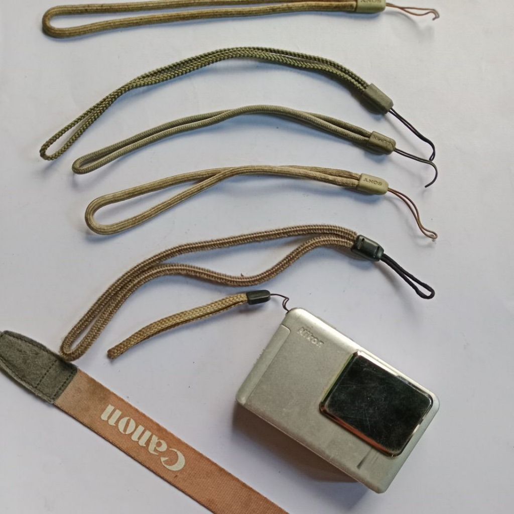 Handal strap Tali kamera pocket bekas layak pakai lepasan kamera digital pocket