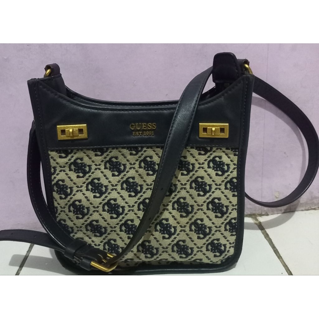Tas Wanita Guess Katey Mini Hobo Ori